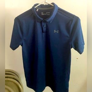 Under Armour Boys Polo Sz L